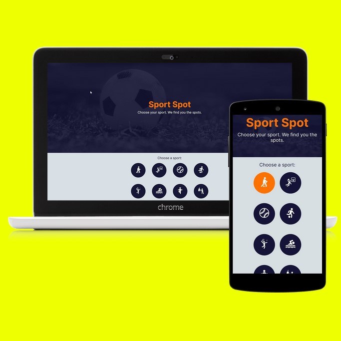 first image for sport spot project